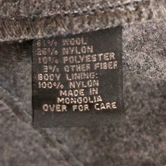 Express world brand jacket in gray push buttons - Picture 7 of 9